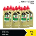Castrol Power 1 4T 10W-40 API SN JASO MA-2 9x1 Liter = 9 Liter