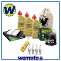 Service-Kit Öl CASTROL Filter Zündkerzen Für Suzuki SV 650 SL 2011