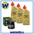 Ölwechsel Set CASTROL 10W40 Honda XRV 750 Africa Twin 1993 Ölfilter