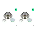 2X OPTIMAL RADLAGER-SATZ HINTEN passend für AUDI A1 A2 SEAT CORDOBA IBIZA SKODA