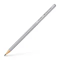 Faber-Castell 117002 - Bleistift Grip 2001, Härtegrad 2B, 1 Stück