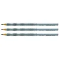 FABER-CASTELL Bleistift GRIP 2001, Härtegrad: 2B VE=3