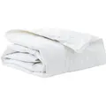 vidaXL Bettdecke Weiß 135 x 220 cm Feder 42007644