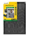 Schellenberg - Moskitonetz Mit Festem Ausziehbarem Aluminiumrahmen Anthrazit 75x100-193cm