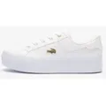 Lacoste WOMEN'S ZIANE PLATFORM SNEAKERS Schnürschuh 4
