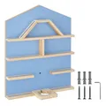 Wandregal Mylittle Story für bis zu 50 Tonies Regal Wandregal blau B-Ware