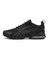 PUMA Erwachsene Voltaic Evo Sneakers 45, Black Stormy Slate for All Time Red Gray