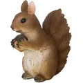 Eichhörnchenfigur Mit Tannenzapfen, Höhe 14,6 Cm