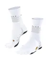 FALKE Herren Laufsocken RU True Motion Nevos M So Lyocell Funktionsmaterial antiblasen 1 Paar, Weiß White 2003, 42-43
