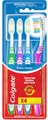 Colgate Extra Clean Zahnbürste Medium weiche Borsten 4 Stück