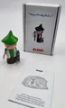 Stock fehlt Alessi AGJ016 Pastorello Design Krippenfigur Hirtenfigur Porzellan
