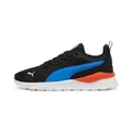 PUMA Jugendliche Anzarun Lite Sneakers 39, Black Hyperlink Blue White Redmazing
