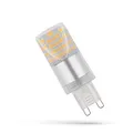 Spectrum LED Premium Leuchtmittel Stiftsockel Lampe 4W = 39W G9 klar 460lm 860 Kaltweiß 6000K Tageslicht 270°