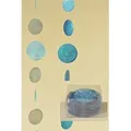 Boltze  1x Capiz-Girlande L180cm Perlmutt Blau - Blau