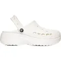 Schuhe Crocs Baya Platform Clog 208186100 - Weiß - 38