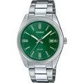 Casio MTP-1302PD-3AVEF Herren-Armbanduhr Quarz Stahl/Grün - Grün