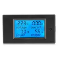 100 A AC 80~260 V Digital Power Meter Monitor, Spannung KWh Watt Voltmeter Amperemeter Multifunktions-Leistungsmonitor für Zuhause
