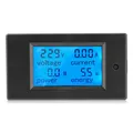 100 A AC 80~260 V Digital Power Meter Monitor Spannung KWh Watt Voltmeter Amp...