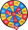 Dartscheibe Klett mit 4 Bällen,Outdoor active, 35 cm