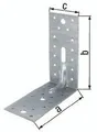 GAH Alberts Schwerlastwinkelverbinder ETA-8/165 150 x 150 x 65 mm Anz.Löcher 1/3