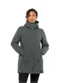 Jack Wolfskin Salier Coat Women, XL, Slate Green
