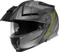 Schuberth E2 Explorer Klapphelm, schwarz matt/grün, 2XL (63)