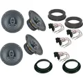 Ground Zero Boxen Set für VW Tiguan 5N AD1 Bj 07-15 Tür vorne hinten 240 Watt