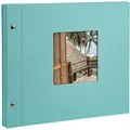 goldbuch Schraubalbum Bella Vista 30x25 40 weiße Seiten aqua