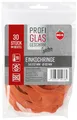 Weck 30er Beutel Gummiringe 54 x 67 mm Ø 60mm (Gummidichtringe, Einkochgläser) 76133, Orange