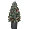 HOMCOM Künstlicher Weihnachtsbaum 170 Äste Ø27 x 47 cm