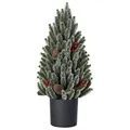 Künstlicher Weihnachtsbaum Tisch-Christbaum 170 Äste PE Kunststoff Grün