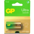 GP Batteries GP 14AU-U2 A21 / LR14 / C Ultra Battery (2 Stk., C) (151435)