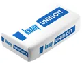 Knauf Uniflott Gipsspachtel-Masse zum Verspachteln von Gipsplatten mit HRK bzw. HRAK ohne Fugen-Deckstreifen, 25 kg – Spezial-Gips, Spachtel-Masse hochfest und schrumpfarm für Wand und Decke, Hellgrau