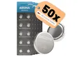 ABSINA SR920SW Uhrenbatterie 1,55V Silberoxid 50er Pack - Knopfzelle LR921 Knopfzelle, (5 St)