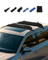 VEVOR Aufblasbarer weicher Dachgepäckträger-Pads, 95 cm Universal-Autodachgepäckträgerpolster, 40 kg belastbarer Kajakträger mit 2 Zurrgurten & Seilen & Handluftpumpe für Kanus Surfbretter SUPs