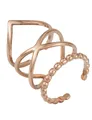 GOOD.designs Ring-Set (3-tlg), 3-teilige verstellbare Stapelringe