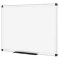 VIZ-PRO Magnetisches Whiteboard 120 x 90 cm Trocken abwischbare Tafel für Zuhause Küche Büro Wandtafeln