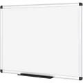 Whiteboard magnetisch, trocken abwischbar, 120x90 cm, Aluminiumrahmen, Büro