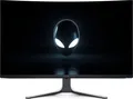 Dell Alienware AW3225QF Curved-Gaming-Monitor (80 cm/32 ", 3840 × 2160 Pixel px, 4K Ultra HD, 0,03 ms Reaktionszeit, 240 Hz, QD-OLED Curved, QD-OLED, 240 Hz, 0,03 ms, G-SYNC, AdaptiveSync, HDR True Black 400)