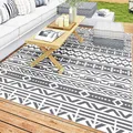 Outdoor Teppich robuster Wetterfest Outdoorteppich, Carpet mit Boho-Style