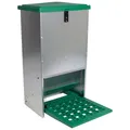 Feedomatic Futterautomat 20kg mit Trittplatte Geflügel Futter Automat Hühnertrog
