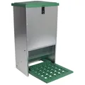 Automatischer Futtertrog 20kg Geflügelfutterautomat Geflügel Huhn Futter Trog