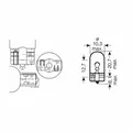 Schachtel 10 Lampen Osram TV.W5W 12V 5W Piaggio 250 Beverly 2004-2008