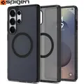 Handyhülle für Galaxy S25 Ultra Spigen Case Cover Schutz Durchscheinend/Schwarz