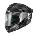 GIVI Helm Modular X50 Kohlenstoff Schwarz Gold Tg. M