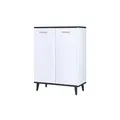 Sideboard  Landos , weiß , Maße (cm): B: 60 H: 81,4 T: 28.0