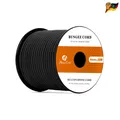 Gummiseil Expanderseil 4mm 20M UV Beständig Planenseil Schwarz
