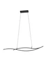 EGLO SCHWEINEÖL LANGER TISCH L1400 20W 2500LM 4000K SCHWARZ