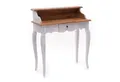 DESIGN DELIGHTS Sekretär MASSIVHOLZ SEKRETÄR NAPOLEON 92x80cm(HxB), Massivholz Schreibtisch