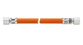 Gas Sicherheits Schlauch 3m für 8mm Rohr +links Gasschlauch  75208r NEU